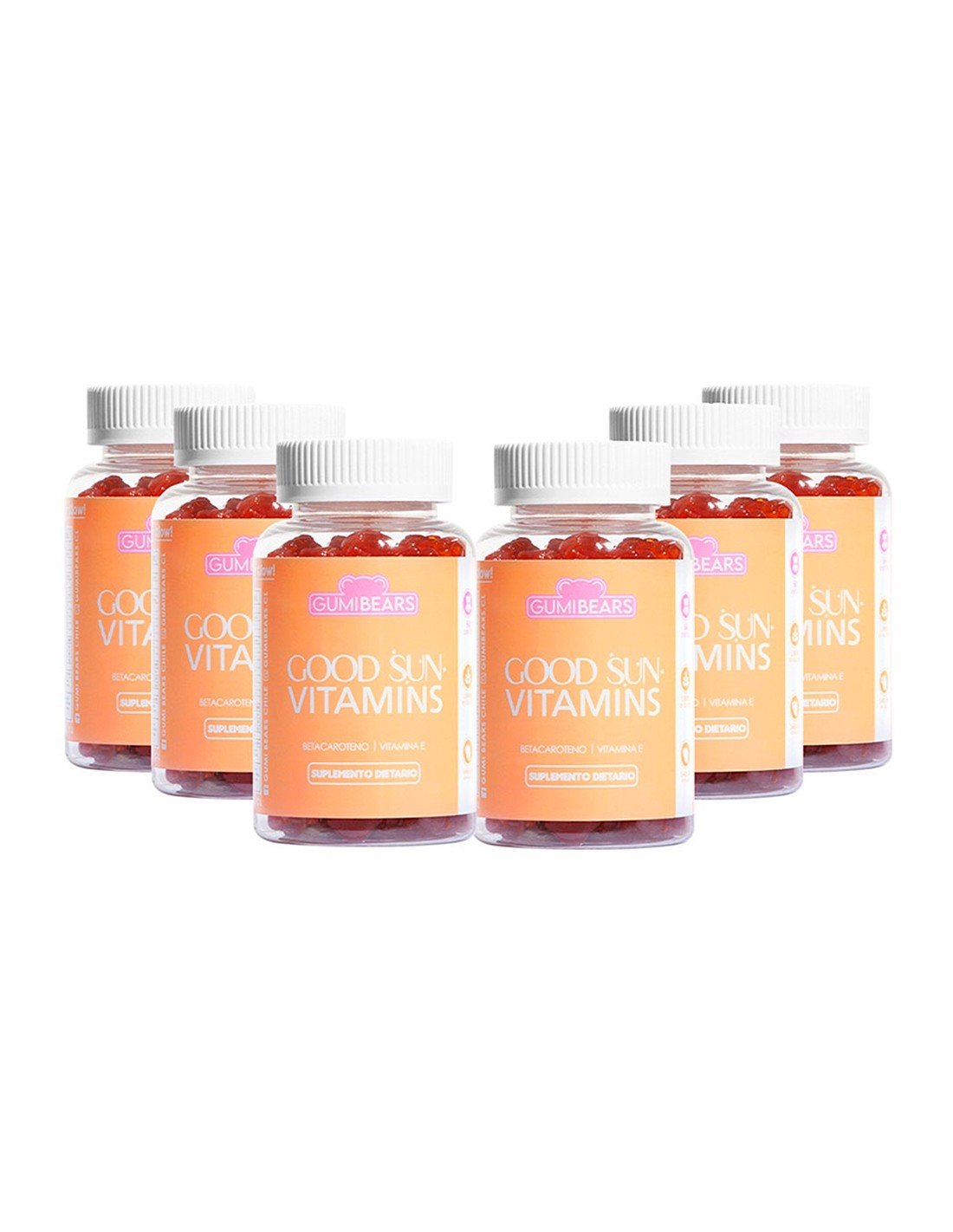 VITAMINAS GOODSUN BETACAROTENO 6MESES - GUMIBEARS - Desert Woman
