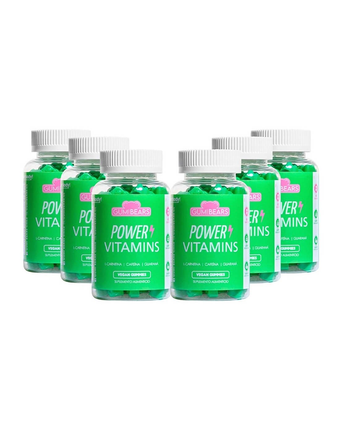 VITAMINAS POWER ENERGIZANTE 6MESES - GUMIBEARS - Desert Woman