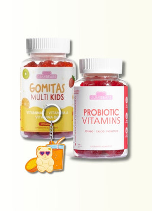GOMITAS MULTI KIDS + PROBIOTIC VITAMINS + LLAVERO