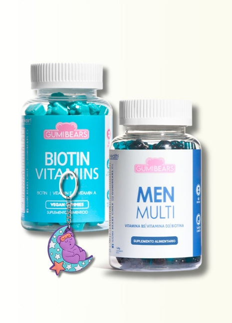 PACK BIOTINA + MULTIMEN + LLAVERO