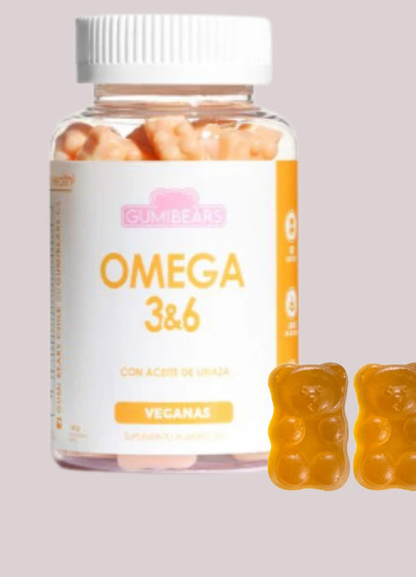 VITAMINAS OMEGA 3&6 3 MESES - GUMIBEARS