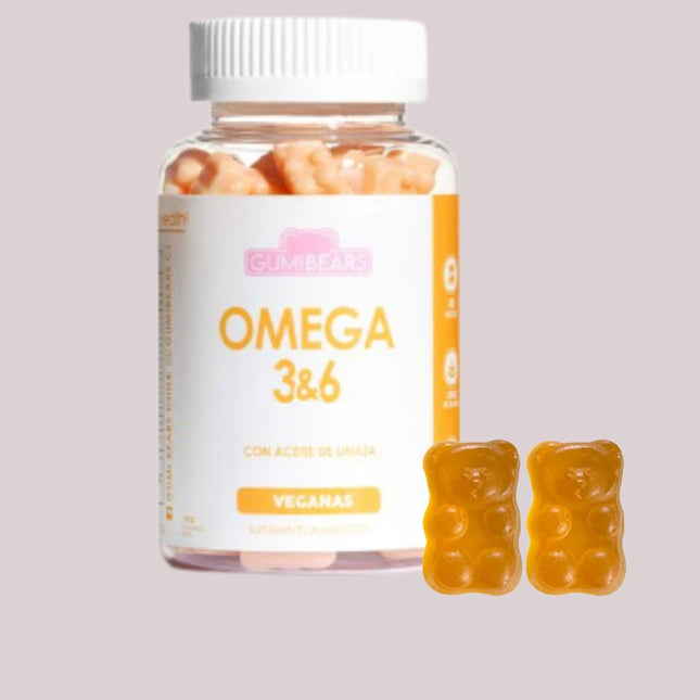 VITAMINAS OMEGA 3&6 3 MESES - GUMIBEARS
