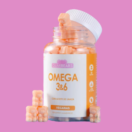VITAMINAS OMEGA 3&6 3 MESES - GUMIBEARS