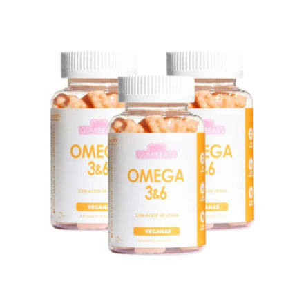 VITAMINAS OMEGA 3&6 3 MESES - GUMIBEARS