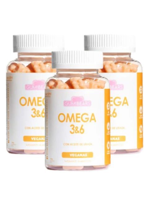 VITAMINAS OMEGA 3&6 3 MESES - GUMIBEARS
