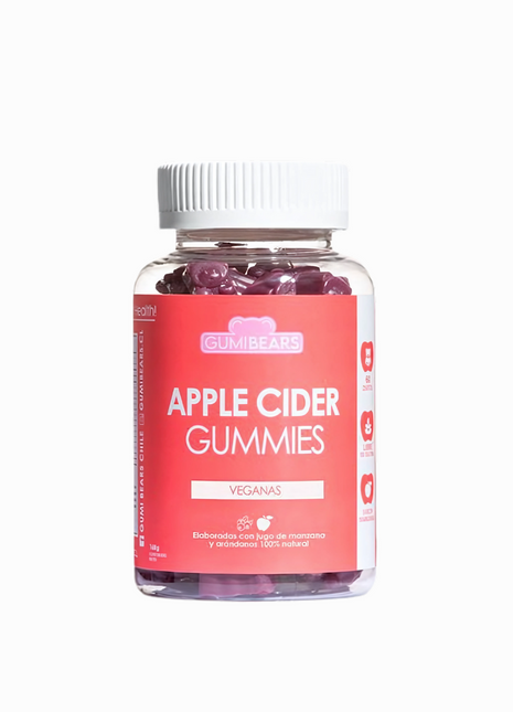 VITAMINA APPLE CIDER SALUD INTESTINAL 1 MES - GUMIBEARS