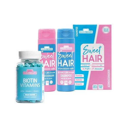 KIT SHAMPOO SWEET HAIR + BIOTIN - GUMIBEARS - Desert Woman