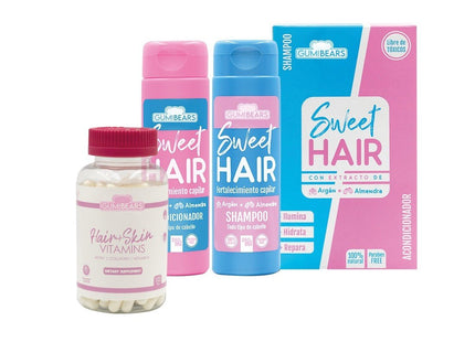 KIT SHAMPOO SWEET HAIR + VITAMINAS HAIR&SKIN - GUMIBEARS - Desert Woman