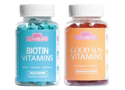 KIT VITAMINAS BIOTIN + GOODSUN - GUMIBEARS - Desert Woman