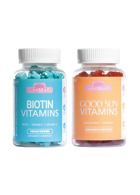 KIT VITAMINAS BIOTIN + GOODSUN - GUMIBEARS - Desert Woman