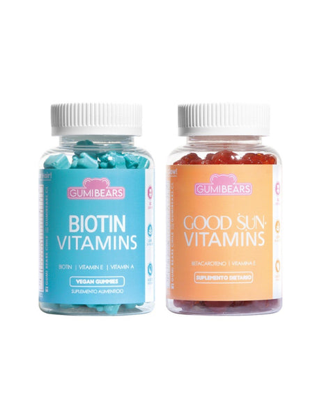 KIT VITAMINAS BIOTIN + GOODSUN - GUMIBEARS - Desert Woman