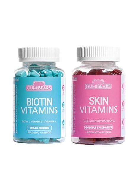 KIT VITAMINAS BIOTIN + SKIN - GUMIBEARS - Desert Woman