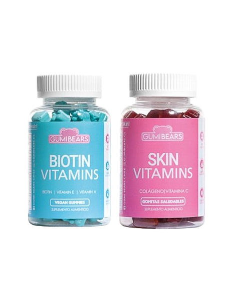 KIT VITAMINAS BIOTIN + SKIN - GUMIBEARS - Desert Woman