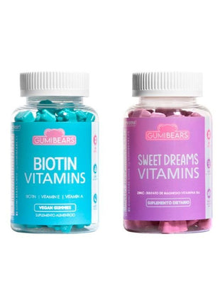 KIT VITAMINAS BIOTIN + SWEET DREAMS - GUMIBEARS - Desert Woman