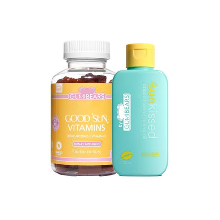 KIT VITAMINAS GOOD SUN + BRONCEADOR SUN KISSED - GUMIBEARS - Desert Woman