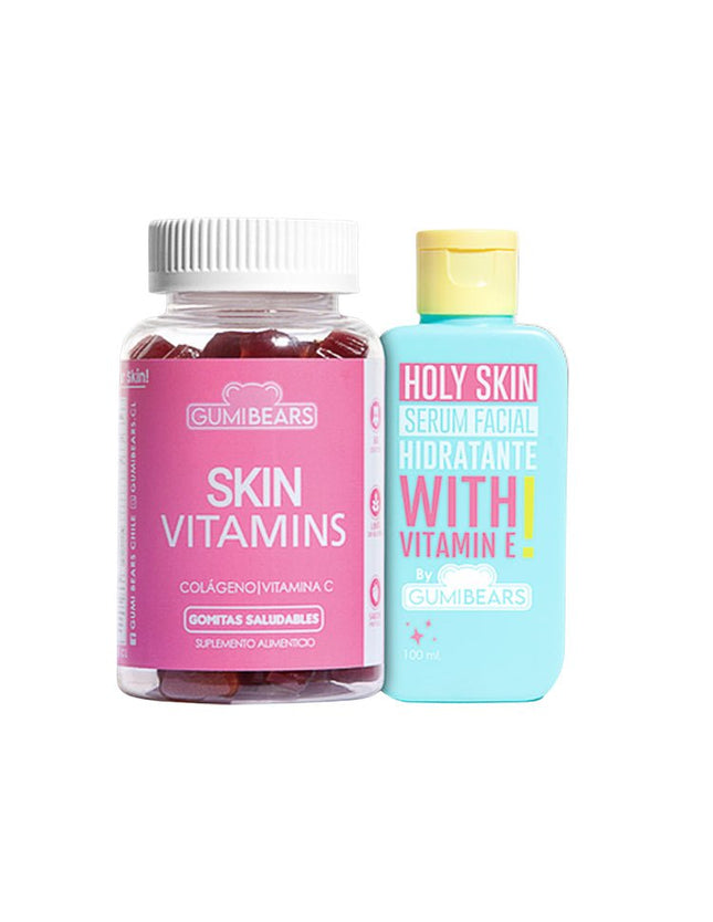 KIT VITAMINAS SKIN + SERUM HOLY SKIN - GUMIBEARS - Desert Woman