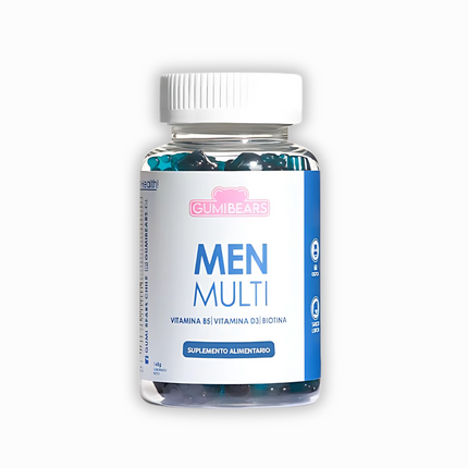 VITAMINA MEN MULTI BIOTINA 1 MES - GUMIBEARS