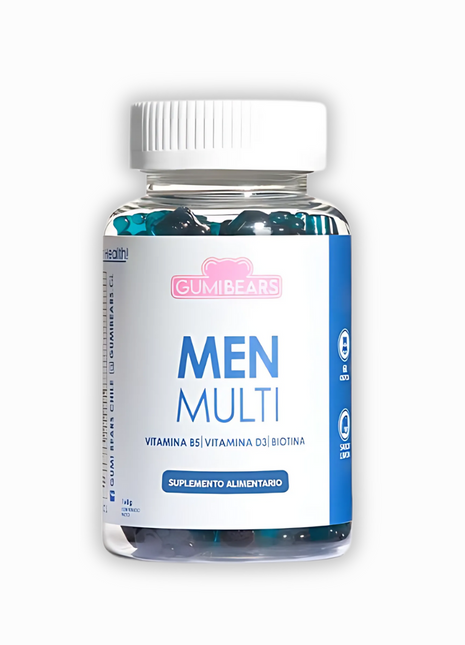VITAMINA MEN MULTI BIOTINA 1 MES - GUMIBEARS