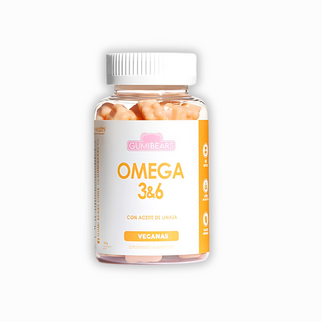 VITAMINA OMEGA 3&6 ACEITES ESENCIALES 1 MES - GUMIBEARS