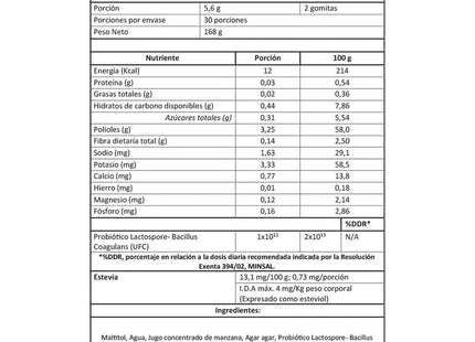 VITAMINA PROBIOTIC EQUILIBRIO INTESTINAL 1 MES - GUMIBEARS