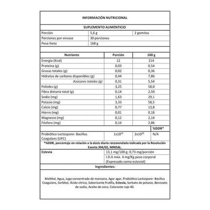 VITAMINA PROBIOTIC EQUILIBRIO INTESTINAL 1 MES - GUMIBEARS