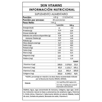 VITAMINAS SKIN COLÁGENO 1 MES - GUMIBEARS