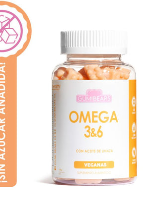 VITAMINA OMEGA 3&6 ACEITES ESENCIALES 1MES - GUMIBEARS - Desert Woman