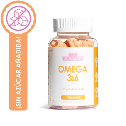 VITAMINA OMEGA 3&6 ACEITES ESENCIALES 1MES - GUMIBEARS - Desert Woman