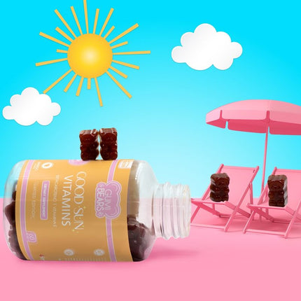 VITAMINAS GOODSUN BETACAROTENO 1MES - GUMIBEARS - Desert Woman