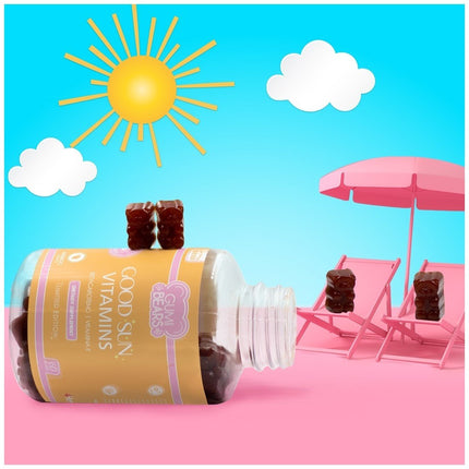 VITAMINAS GOODSUN BETACAROTENO 3MESES - GUMIBEARS - Desert Woman