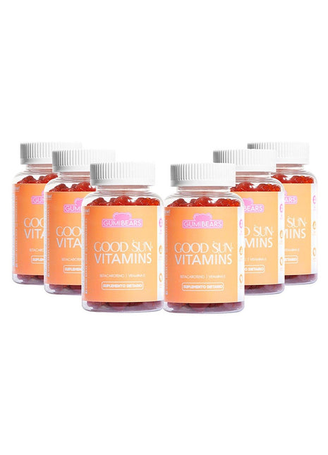 VITAMINAS GOODSUN BETACAROTENO 6MESES - GUMIBEARS - Desert Woman