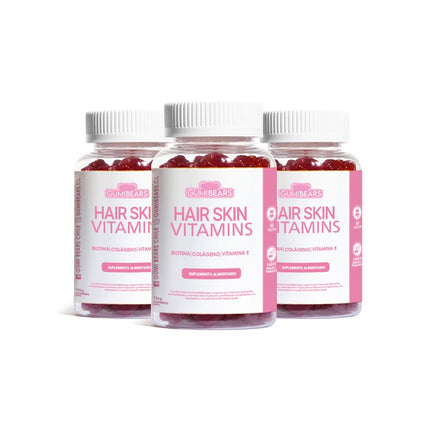 VITAMINAS HAIR&SKIN COLÁGENO - BIOTINA 3UN - GUMIBEARS - Desert Woman