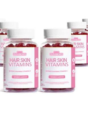 VITAMINAS HAIR&SKIN COLÁGENO - BIOTINA 6UN - GUMIBEARS - Desert Woman