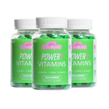 VITAMINAS POWER ENERGIZANTE 3MESES - GUMIBEARS - Desert Woman