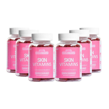 VITAMINAS SKIN COLÁGENO 6MESES - GUMIBEARS - Desert Woman